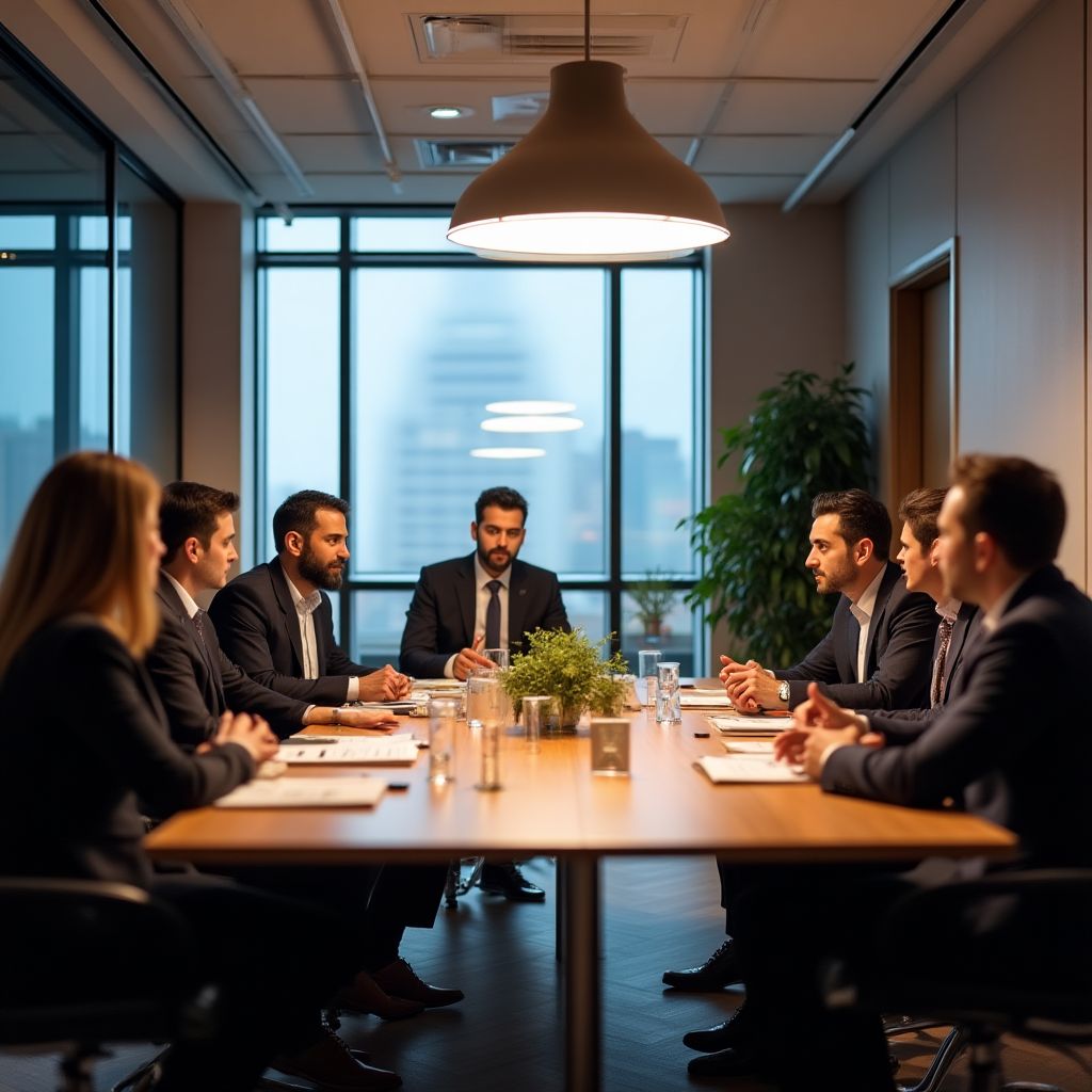 Reunión del equipo directivo